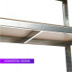 Стелаж металевий 240х120х50 см ЦИНК 6 полиць МДФ БОНА-515 для дому, комори, на балкон -
                                                        Фото 2